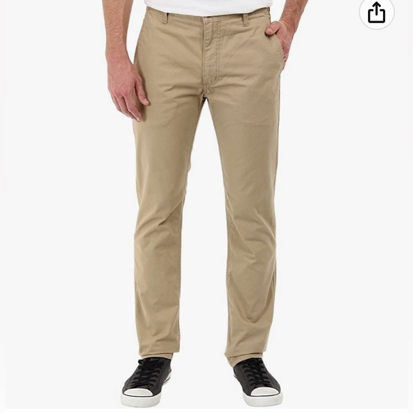 Levi's Men's 511 Slim Fit Hybrid Trouser Pants (light Khaki) - Picture 1 of 11